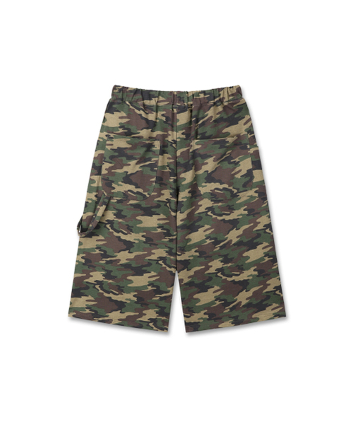 9999ARCHIVE(9999アーカイブ)の「Double Knee Sweat Bermuda Pants(その他パンツ・レディース・デザートカモ・1/2/3)」の2枚目の写真
