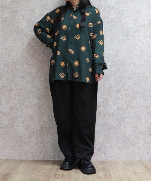 AXES-X(アクシーズエックス)の「アメリカンダイナーシャツ(シャツ/ブラウス・メンズ・グリーン/キナリ・LARGE/MEDIUM)」の10枚目の写真