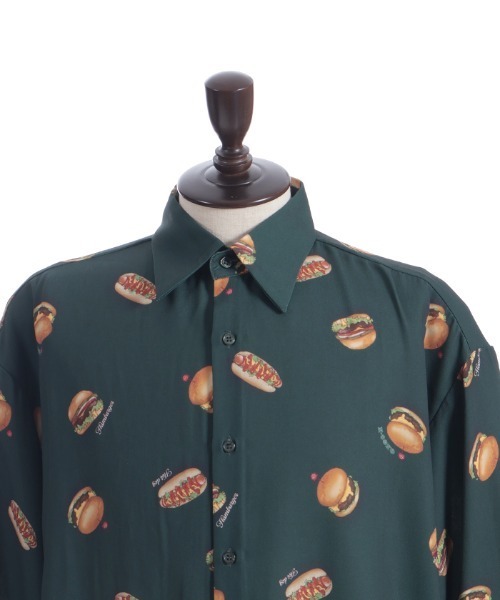 AXES-X(アクシーズエックス)の「アメリカンダイナーシャツ(シャツ/ブラウス・メンズ・グリーン/キナリ・LARGE/MEDIUM)」の14枚目の写真