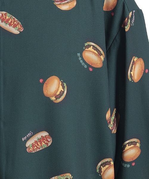 AXES-X(アクシーズエックス)の「アメリカンダイナーシャツ(シャツ/ブラウス・メンズ・グリーン/キナリ・LARGE/MEDIUM)」の16枚目の写真