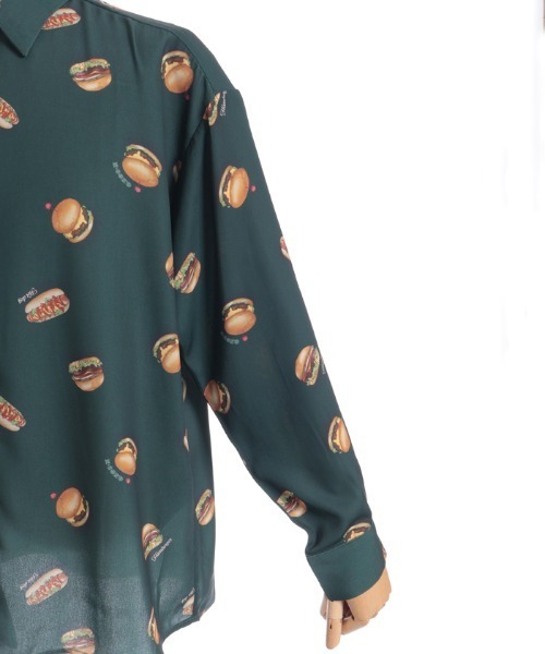 AXES-X(アクシーズエックス)の「アメリカンダイナーシャツ(シャツ/ブラウス・メンズ・グリーン/キナリ・LARGE/MEDIUM)」の20枚目の写真