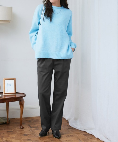 Pierrot(ピエロ)の「裏起毛ストレッチパンツ(その他パンツ・レディース・ブラック/モカ/チャコール・PM/PS/LL/L/M/S/PL)」の20枚目の写真