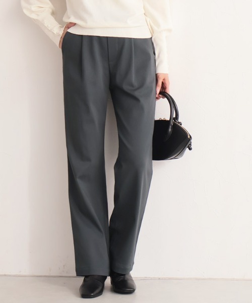 Pierrot(ピエロ)の「裏起毛ストレッチパンツ(その他パンツ・レディース・ブラック/モカ/チャコール・PM/PS/LL/L/M/S/PL)」の22枚目の写真