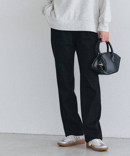 Pierrot(ピエロ)の「裏起毛ストレッチパンツ(その他パンツ・レディース・ブラック/モカ/チャコール・PM/PS/LL/L/M/S/PL)」の6枚目の写真