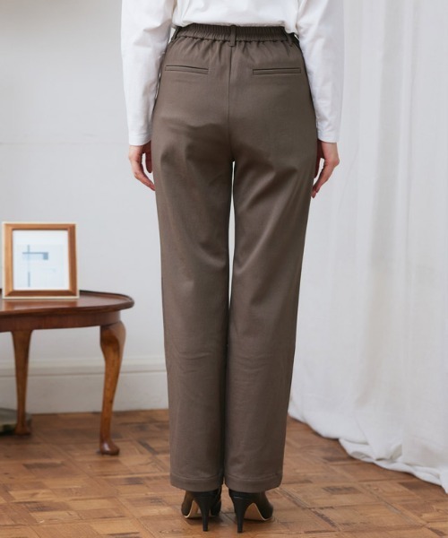 Pierrot(ピエロ)の「裏起毛ストレッチパンツ(その他パンツ・レディース・ブラック/モカ/チャコール・PM/PS/LL/L/M/S/PL)」の15枚目の写真