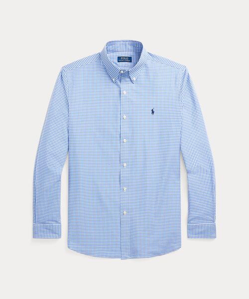 POLO RALPH LAUREN(ポロ ラルフ ローレン)の「クラシック フィット チェック ストレッチ ポプリン シャツ(シャツ/ブラウス・メンズ・ブルー・L/M/S/XL/XXL/XS)」の2枚目の写真