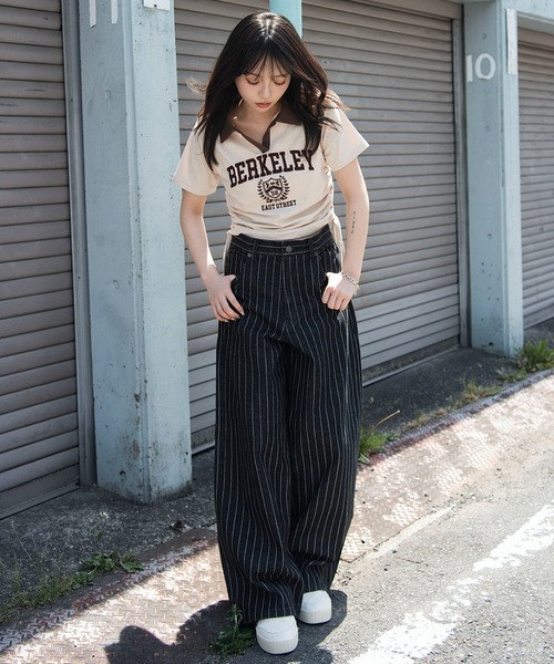 WEGO(ウィゴー)の「WEGO/【26年春夏新作】エクストラバギーデニムパンツ(デニムパンツ・メンズ・ブラック系2/コバルトブルー/インディゴブルー/ブラック系3/その他1・SMALL/MEDIUM/LARGE)」の9枚目の写真