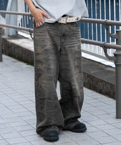 WEGO(ウィゴー)の「WEGO/【26年春夏新作】エクストラバギーデニムパンツ(デニムパンツ・メンズ・ブラック系2/コバルトブルー/インディゴブルー/ブラック系3/その他1・SMALL/MEDIUM/LARGE)」の11枚目の写真