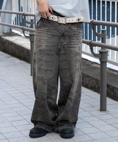 WEGO(ウィゴー)の「WEGO/【26年春夏新作】エクストラバギーデニムパンツ(デニムパンツ・メンズ・ブラック系2/コバルトブルー/インディゴブルー/ブラック系3/その他1・SMALL/MEDIUM/LARGE)」の12枚目の写真