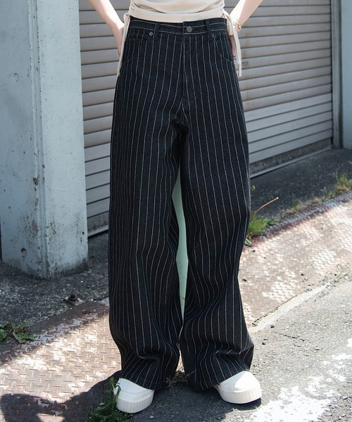 WEGO(ウィゴー)の「WEGO/【26年春夏新作】エクストラバギーデニムパンツ(デニムパンツ・メンズ・ブラック系2/コバルトブルー/インディゴブルー/ブラック系3/その他1・SMALL/MEDIUM/LARGE)」の21枚目の写真