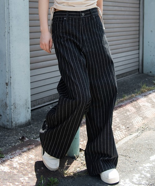 WEGO(ウィゴー)の「WEGO/【26年春夏新作】エクストラバギーデニムパンツ(デニムパンツ・メンズ・ブラック系2/コバルトブルー/インディゴブルー/ブラック系3/その他1・SMALL/MEDIUM/LARGE)」の22枚目の写真