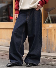 WEGO | WEGO/【26年春夏新作】エクストラバギーデニムパンツ(デニムパンツ)