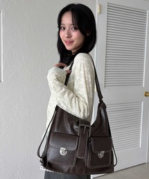 kutir（クティール）の「kutirlune／【3way】アウトポケットバッグ（ショルダーバッグ）」