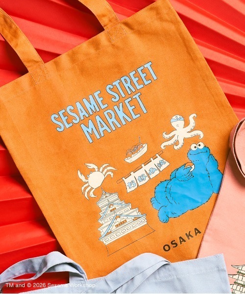 SESAME STREET(セサミストリート)の「【NIPPON】トートバッグ(トートバッグ・レディース・オレンジ/ブルー/ピンク・F)」の15枚目の写真