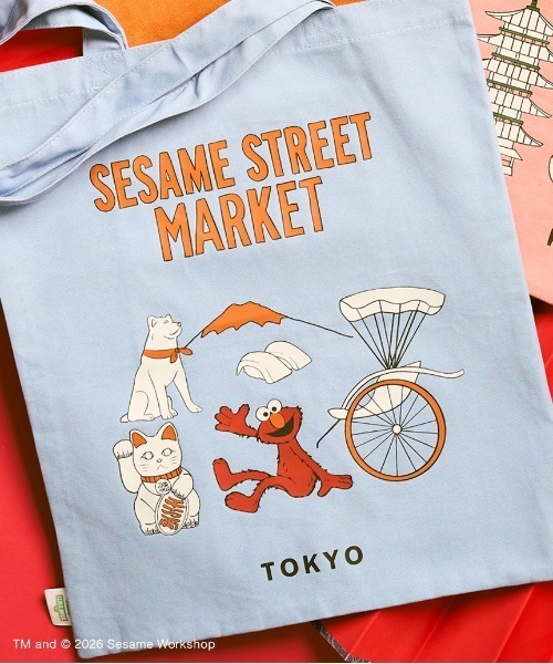 SESAME STREET(セサミストリート)の「【NIPPON】トートバッグ(トートバッグ・レディース・オレンジ/ブルー/ピンク・F)」の14枚目の写真