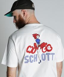 schott(�V���b�g)��Schott/�V���b�g/NICE Schott T-SHIRT/�i�C�X�V���b�g T�V���c(T�V���c/�J�b�g�\�[)