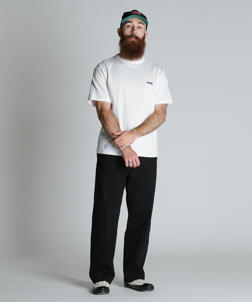 schott(ショット)の「Schott/ショット/NICE Schott T-SHIRT/ナイスショット Tシャツ(Tシャツ/カットソー・メンズ・ネイビー/ホワイト/チャコールグレー・M/2XL/XL/L)」の21枚目の写真