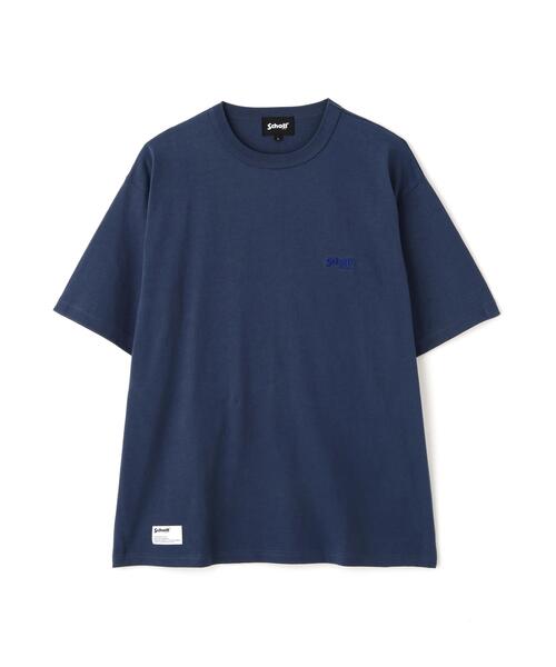 Schott(ショット)の「Schott/ショット/NICE Schott T-SHIRT/ナイスショット Tシャツ(Tシャツ/カットソー・メンズ・ネイビー/ホワイト/チャコールグレー・M/2XL/XL/L)」の15枚目の写真