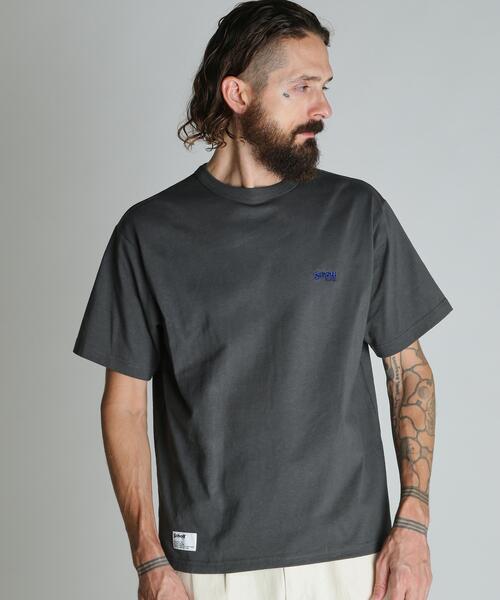 Schott(ショット)の「Schott/ショット/NICE Schott T-SHIRT/ナイスショット Tシャツ(Tシャツ/カットソー・メンズ・ネイビー/ホワイト/チャコールグレー・M/2XL/XL/L)」の20枚目の写真