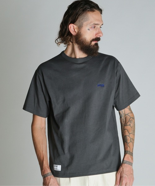 schott(ショット)の「Schott/ショット/NICE Schott T-SHIRT/ナイスショット Tシャツ(Tシャツ/カットソー・メンズ・ネイビー/ホワイト/チャコールグレー・M/2XL/XL/L)」の7枚目の写真