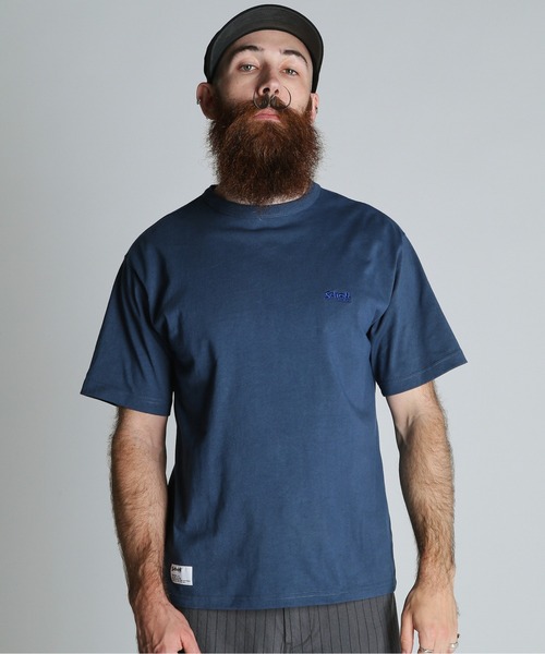 schott(ショット)の「Schott/ショット/NICE Schott T-SHIRT/ナイスショット Tシャツ(Tシャツ/カットソー・メンズ・ネイビー/ホワイト/チャコールグレー・M/2XL/XL/L)」の9枚目の写真