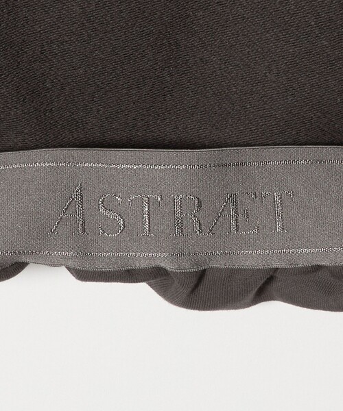 ASTRAET(アストラット)の「<ASTRAET>ウラケ ボートネック ノースリーブカットソー(スウェット・レディース・ライトグレー/ダークグレー・FREE)」の17枚目の写真