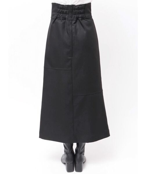 MURUA(ムルーア)の「ジップスリットAラインスカート(スカート・レディース・ベージュ/ブラック・1/2)」の18枚目の写真