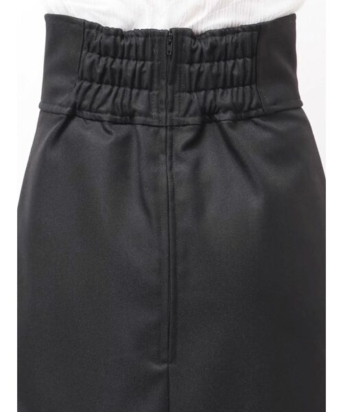 MURUA(ムルーア)の「ジップスリットAラインスカート(スカート・レディース・ベージュ/ブラック・1/2)」の3枚目の写真