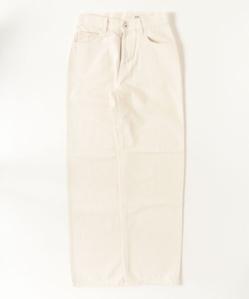 DOUBLE STANDARD CLOTHING(ダブルスタンダードクロージング)の「12.5oz グラデーションデニムパンツ(デニムパンツ・レディース・アイボリー・38/36)」の11枚目の写真