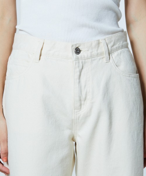 DOUBLE STANDARD CLOTHING(ダブルスタンダードクロージング)の「12.5oz グラデーションデニムパンツ(デニムパンツ・レディース・アイボリー・38/36)」の15枚目の写真