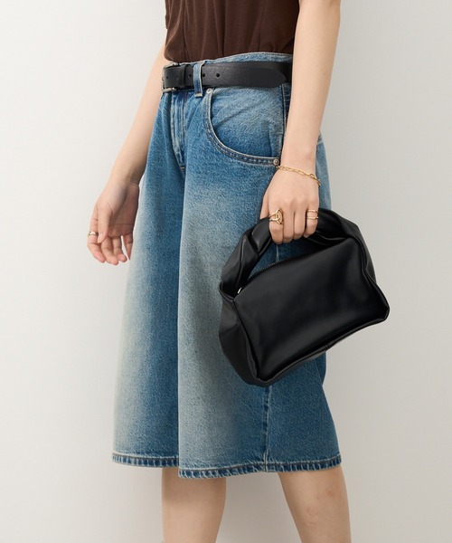 Levi's（リーバイス）の「【Levi’s】リーバイス デニムショーツ ジョーツ ハーフパンツ SUPER BAGGY JORTS（デニムパンツ・レディース・インディゴブルー/ブラック・25/26/27）」の5枚目の写真