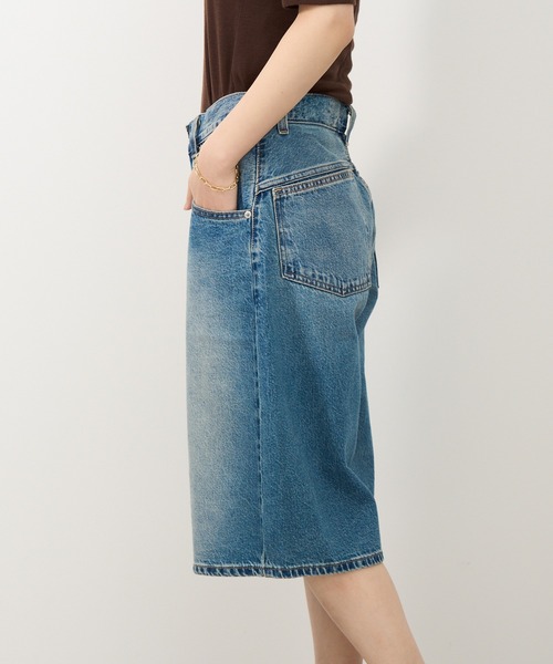 Levi's（リーバイス）の「【Levi’s】リーバイス デニムショーツ ジョーツ ハーフパンツ SUPER BAGGY JORTS（デニムパンツ・レディース・インディゴブルー/ブラック・25/26/27）」の6枚目の写真