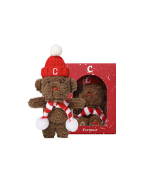 COVERNAT（カバーナット）の「クリスマスカービーベアキーホルダー ブラウン（キーケース/キーアクセサリー）」