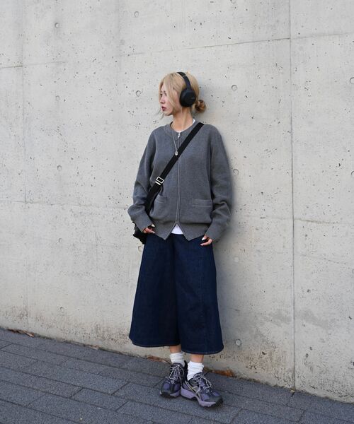 Big Unionの「ジップアップニットジャケット(グレー)(その他アウター・メンズ・その他・S/M/L)」の10枚目の写真