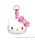 sanrio�i�T�����I�j�́usanrio/�T�����I�L�����N�^�[�Y�@�t�F�C�X�^�O�}�X�R�b�g�@�����V���[�Y�i�L�[�z���_�[�j�v�b�s���N