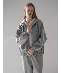 :ETHROF（イーサオブ）の「LACE LINE STAND-NECK JERSEY BLOUSON（その他アウター）」