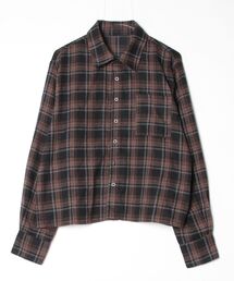 mando（マンド）の「チェック柄長袖シャツ（シャツ/ブラウス）」