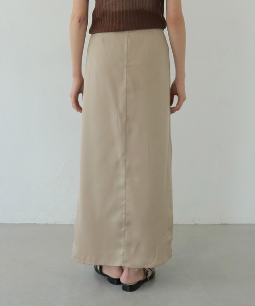 CLEIO（クレイオ）の「【CLEIO】デザインレースサテンスカート DESIGN LACE SATIN SKIRT（スカート・レディース・ベージュ/グリーン系その他/アイボリー・FREE）」の13枚目の写真