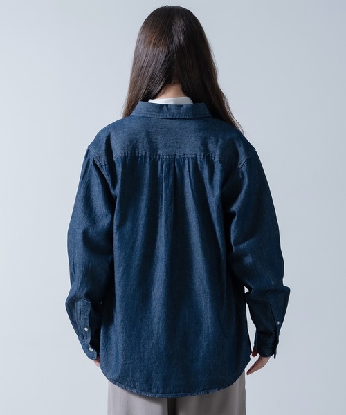 improves(インプローブス)の「6oz デニム シャツ(シャツ/ブラウス・メンズ・ブルー/ブルー系/ネイビー・SMALL/MEDIUM/LARGE/X-LARGE)」の11枚目の写真