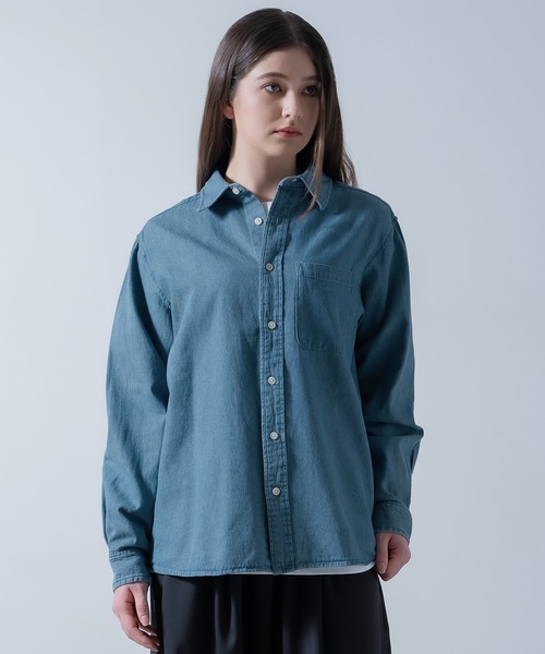 improves(インプローブス)の「6oz デニム シャツ(シャツ/ブラウス・メンズ・ブルー/ブルー系/ネイビー・SMALL/MEDIUM/LARGE/X-LARGE)」の17枚目の写真