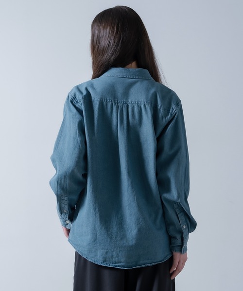 improves(インプローブス)の「6oz デニム シャツ(シャツ/ブラウス・メンズ・ブルー/ブルー系/ネイビー・SMALL/MEDIUM/LARGE/X-LARGE)」の20枚目の写真