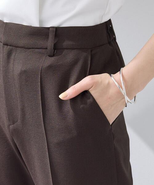 INDIVI（インディヴィ）の「【洗える／UVケア／麻調】テーパードパンツ（その他パンツ・レディース・ネイビー/ライトグレー/ブラウン系その他・40/38/36/15 /13/12/05/03）」の22枚目の写真