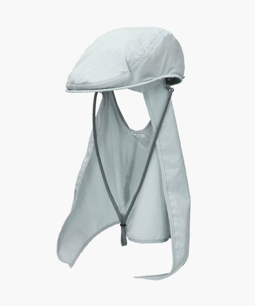 OVERRIDE(オーバーライド)の「OVERRIDE VENTED SUNSHADE HUNTING / オーバーライド(ハンチング/ベレー帽・メンズ・ブラック/ライトグレー/ブラウン・59cm)」の3枚目の写真