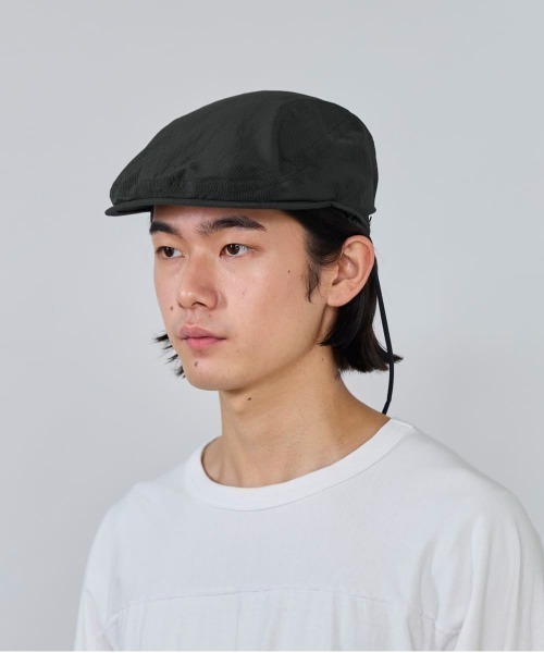 OVERRIDE(オーバーライド)の「OVERRIDE VENTED SUNSHADE HUNTING / オーバーライド(ハンチング/ベレー帽・メンズ・ブラック/ライトグレー/ブラウン・59cm)」の11枚目の写真