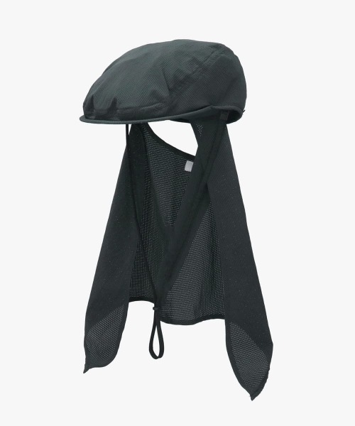 OVERRIDE(オーバーライド)の「OVERRIDE VENTED SUNSHADE HUNTING / オーバーライド(ハンチング/ベレー帽・メンズ・ブラック/ライトグレー/ブラウン・59cm)」の17枚目の写真