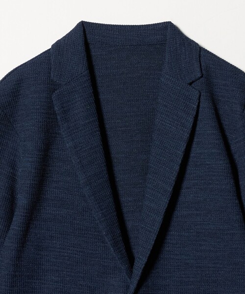 A DAY IN THE LIFE UNITED ARROWS(アデイインザライフユナイテッドアローズ)の「ドビー ワッフル カーディガン ジャケット<A DAY IN THE LIFE>(カーディガン/ボレロ・メンズ・ダークグレー/ネイビー・L/M/XL)」の4枚目の写真