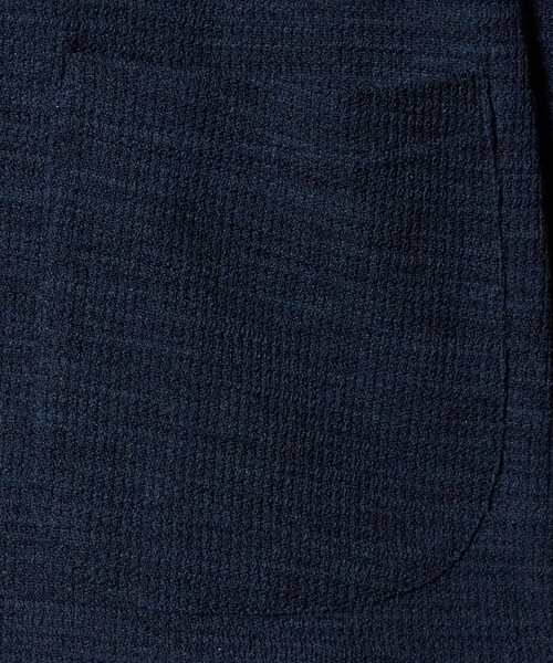A DAY IN THE LIFE UNITED ARROWS(アデイインザライフユナイテッドアローズ)の「ドビー ワッフル カーディガン ジャケット<A DAY IN THE LIFE>(カーディガン/ボレロ・メンズ・ダークグレー/ネイビー・L/M/XL)」の6枚目の写真