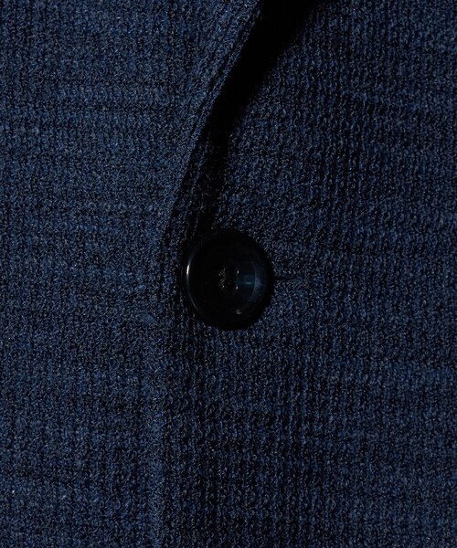 A DAY IN THE LIFE UNITED ARROWS(アデイインザライフユナイテッドアローズ)の「ドビー ワッフル カーディガン ジャケット<A DAY IN THE LIFE>(カーディガン/ボレロ・メンズ・ダークグレー/ネイビー・L/M/XL)」の7枚目の写真