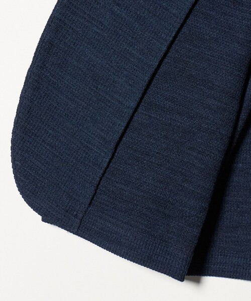 A DAY IN THE LIFE UNITED ARROWS(アデイインザライフユナイテッドアローズ)の「ドビー ワッフル カーディガン ジャケット<A DAY IN THE LIFE>(カーディガン/ボレロ・メンズ・ダークグレー/ネイビー・L/M/XL)」の8枚目の写真