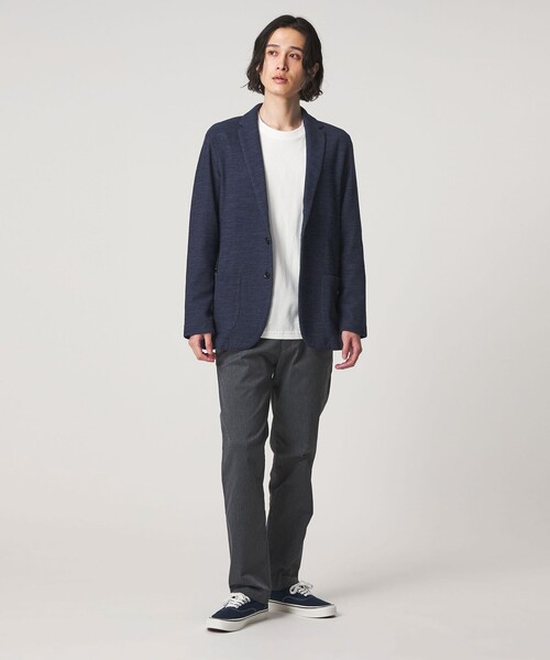 A DAY IN THE LIFE UNITED ARROWS(アデイインザライフユナイテッドアローズ)の「ドビー ワッフル カーディガン ジャケット<A DAY IN THE LIFE>(カーディガン/ボレロ・メンズ・ダークグレー/ネイビー・L/M/XL)」の15枚目の写真